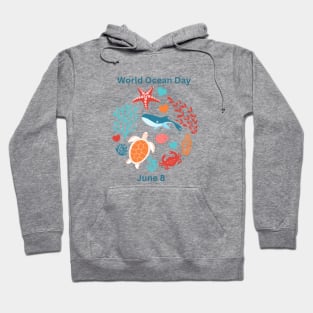 World Ocean Day June 8 Hoodie